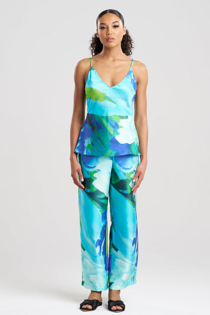 Garbo Cami PJ Blue Multi Natori