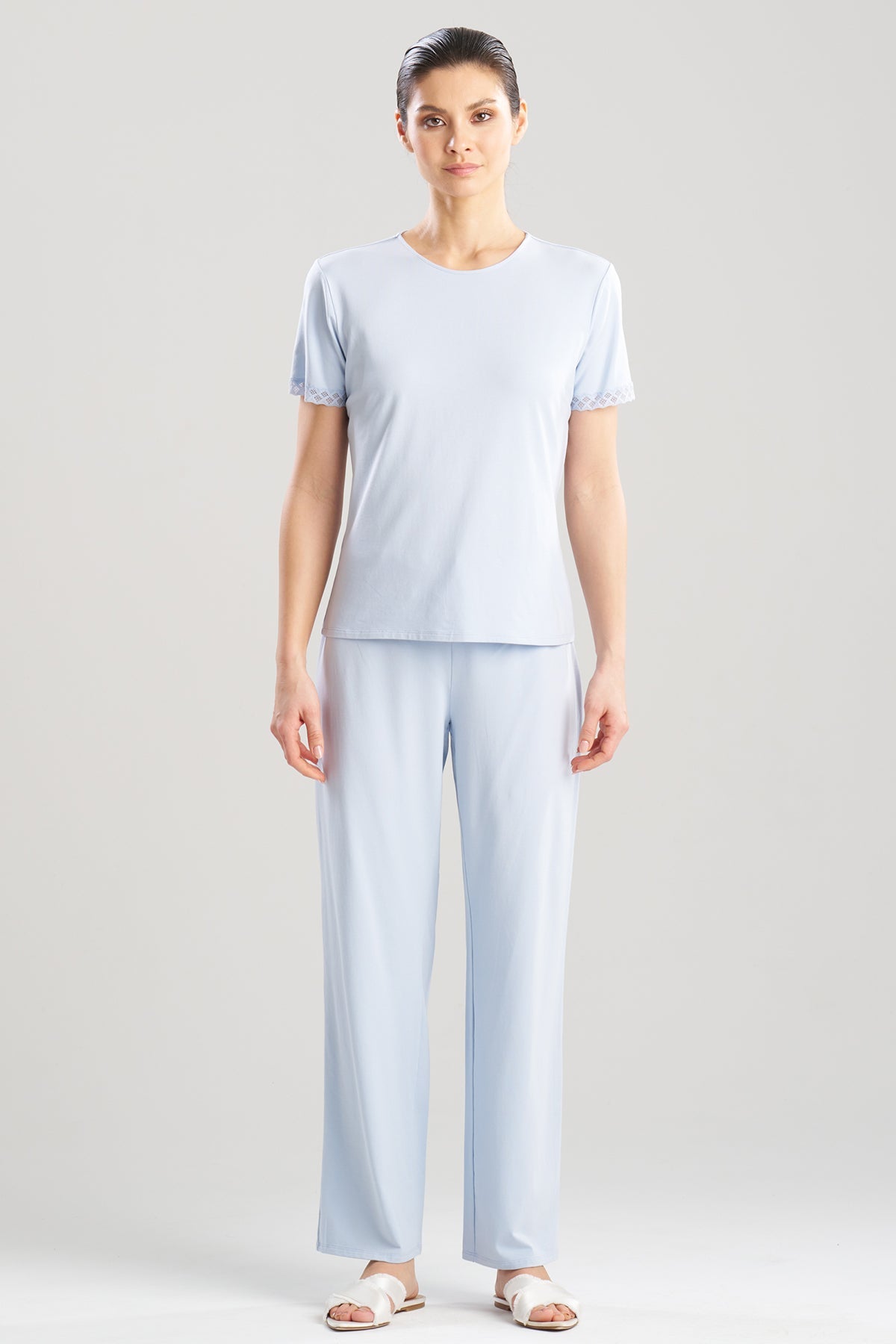 True Bliss T-Shirt PJ Set Blue Mist Natori