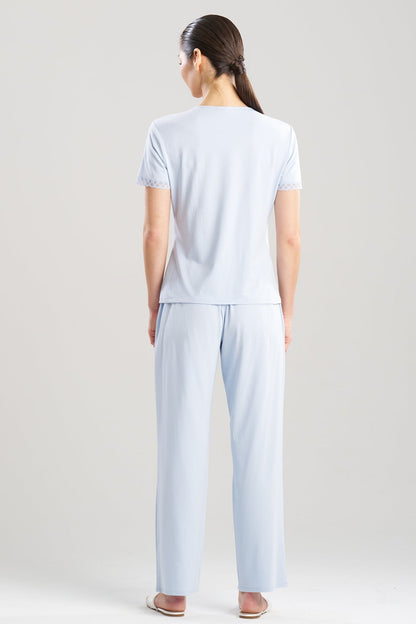 True Bliss T-Shirt PJ Set Blue Mist Natori