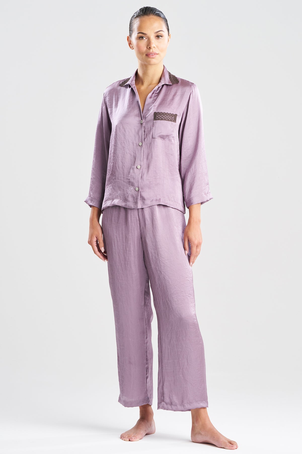 Ashley Icon Notch Lace PJ Wisteria Natori