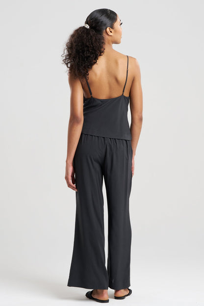 Sleek Silk Modal Cowl Cami PJ Black Natori