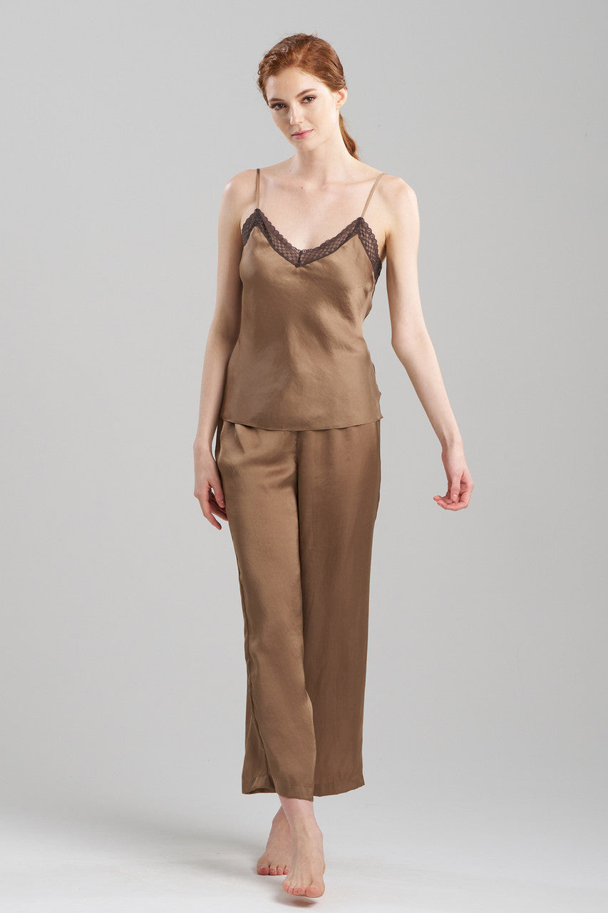 Buy Ashley Icon Lace Cami PJ in Latte Online Latte Natori