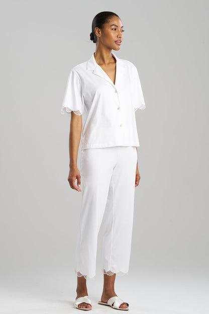 Bliss Serenity Cotton Short Sleeve PJ White Natori