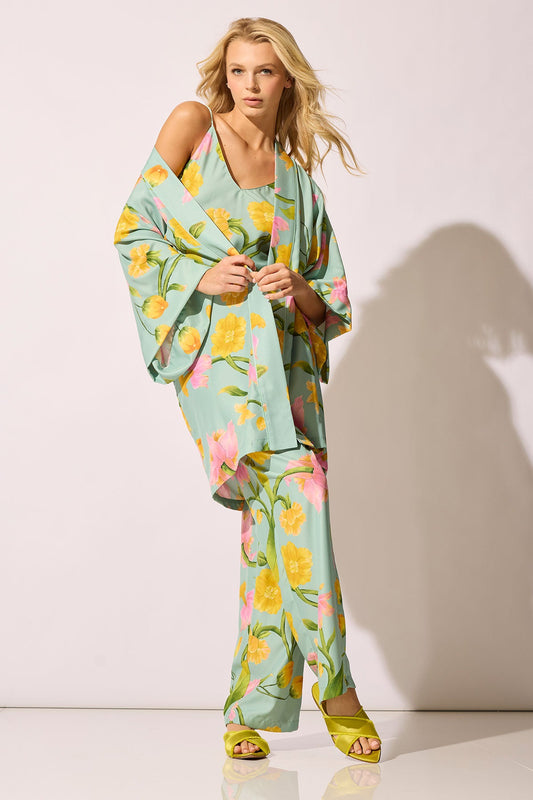 Solene Matte Charmeuse Cami PJ Set Multi Natori