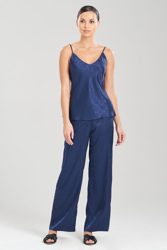 Buy Infinity Jacquard Cami PJ in Midnight Heather Navy Online Midnight Heather Navy Natori