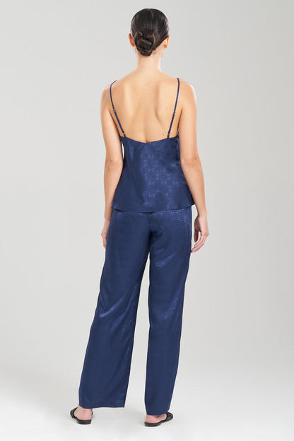 Buy Infinity Jacquard Cami PJ in Midnight Heather Navy Online Midnight Heather Navy Natori
