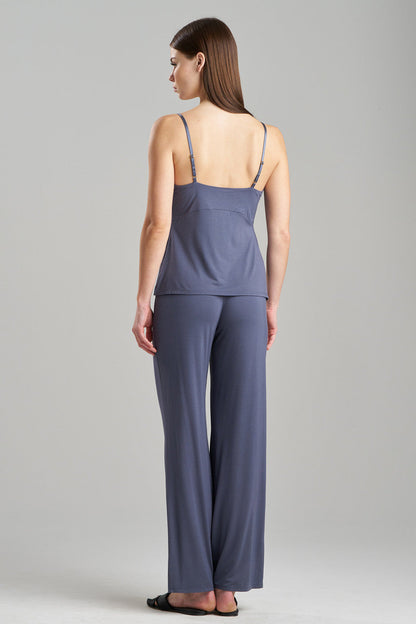 Buy Feathers Essentials Lenzing™ Ecovero™ Viscose Lace Cami PJ in Ash Navy Online Ash Navy Natori