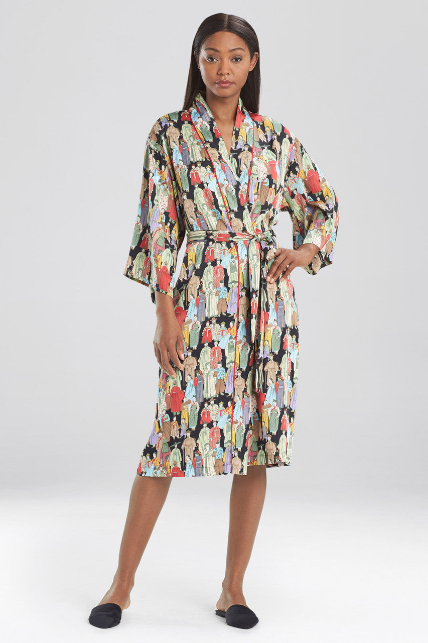 Buy Dynasty Robe in Black Online Black Natori