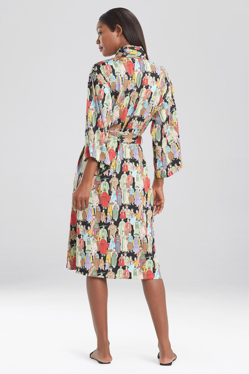Buy Dynasty Robe in Black Online Black Natori