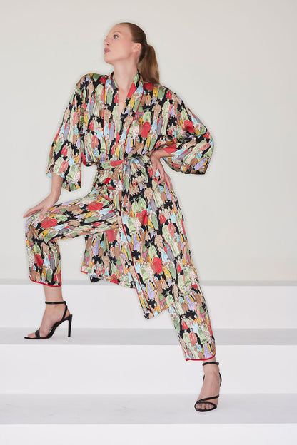 Buy Dynasty Robe in Black Online Black Natori