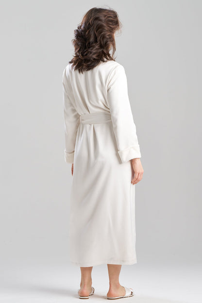 Satin Plush Robe Warm White Natori