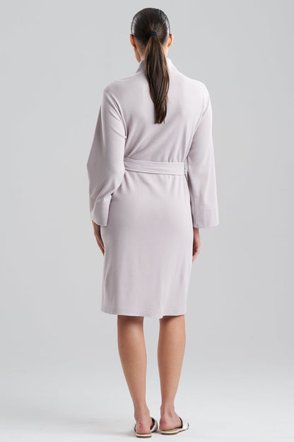 Tranquility Waffle Wrap Silver Grey Natori