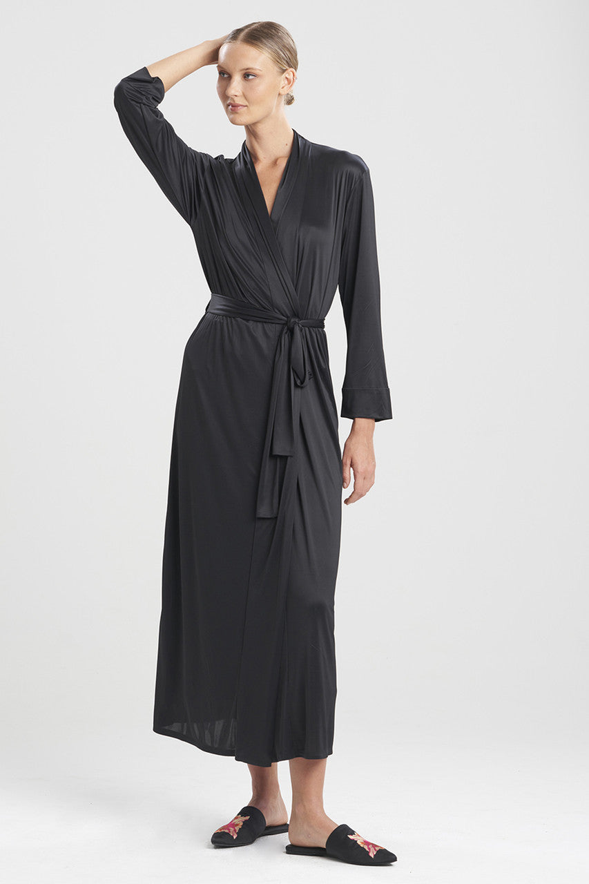 Buy Aphrodite Robe in Black Online Black Natori