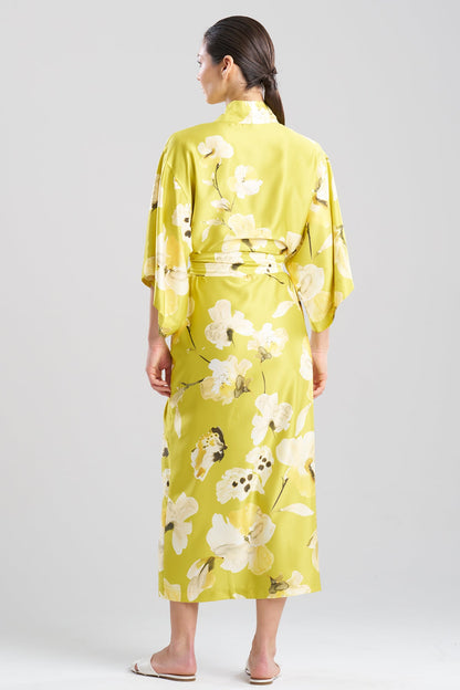 Aurelia Charmeuse Robe Chartreuse Natori