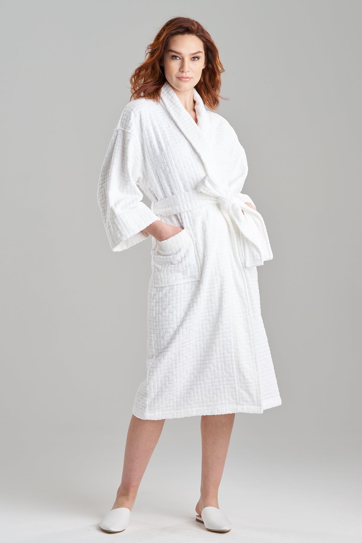 Buy Maze Spa Robe in White Online White Natori