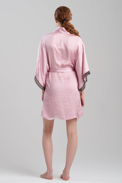 Buy Ashley Icon Lace Wrap in Rose Quartz Online Rose Quartz Natori