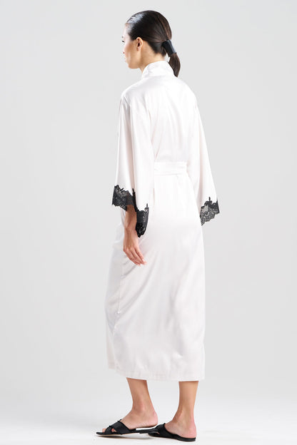 Peony Glamour Robe Off White Natori