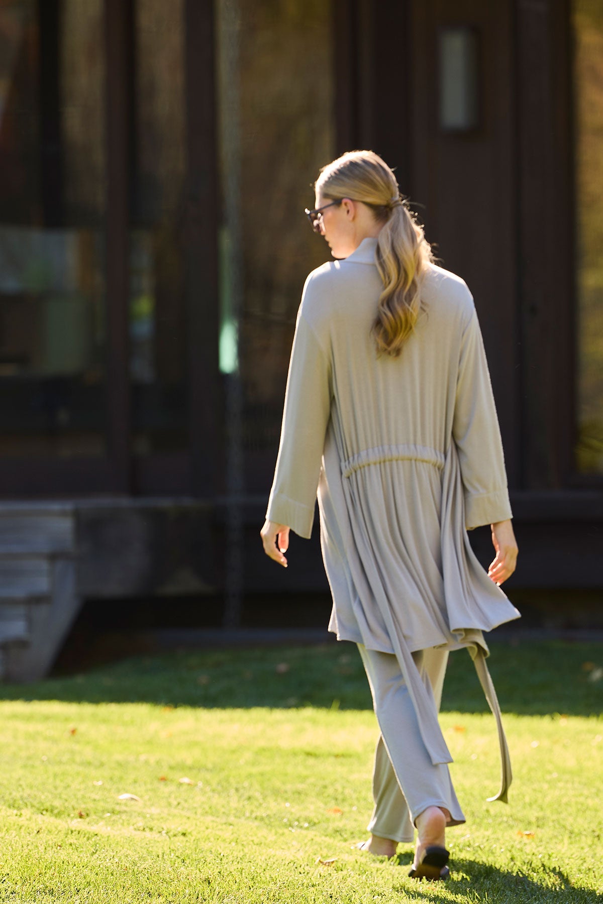 Bamboo Wrap Sand Taupe Natori