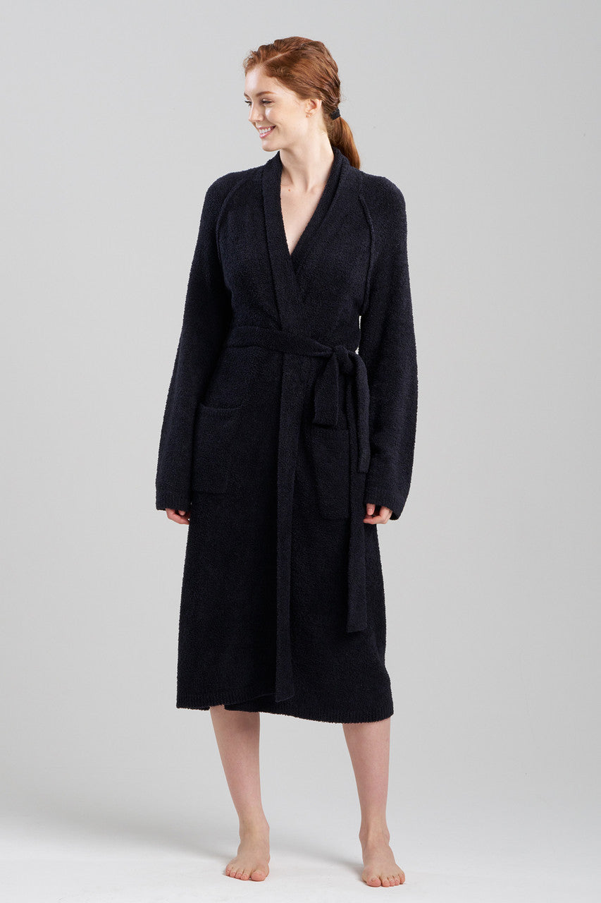 Buy Luna Mellow Robe in Black Online Black Natori