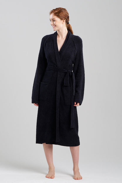 Buy Luna Mellow Robe in Black Online Black Natori