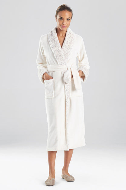 Buy Plush Lynx Robe in Zen White Online Zen White Natori