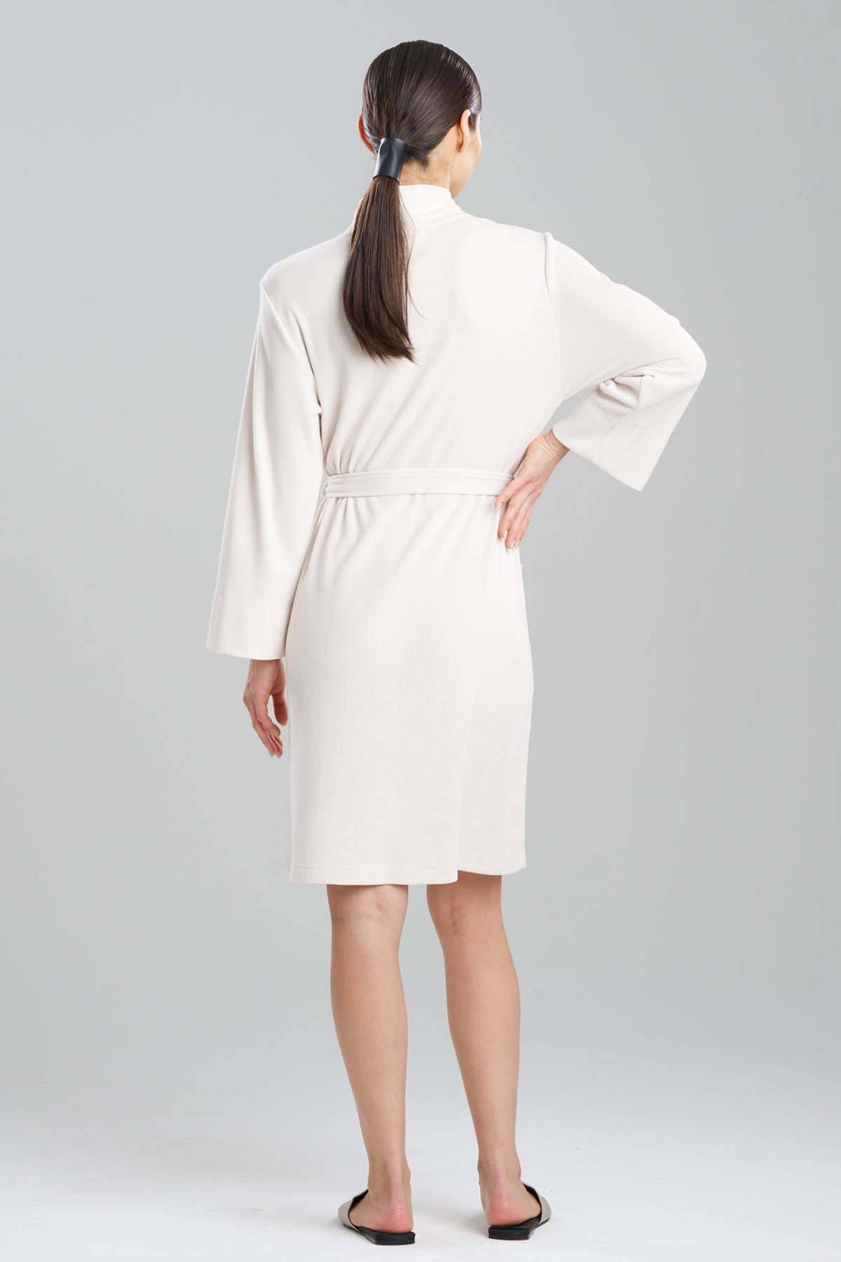 Tranquility Waffle Wrap White Opal Natori