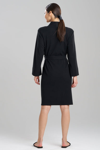 Tranquility Waffle Wrap Black Natori
