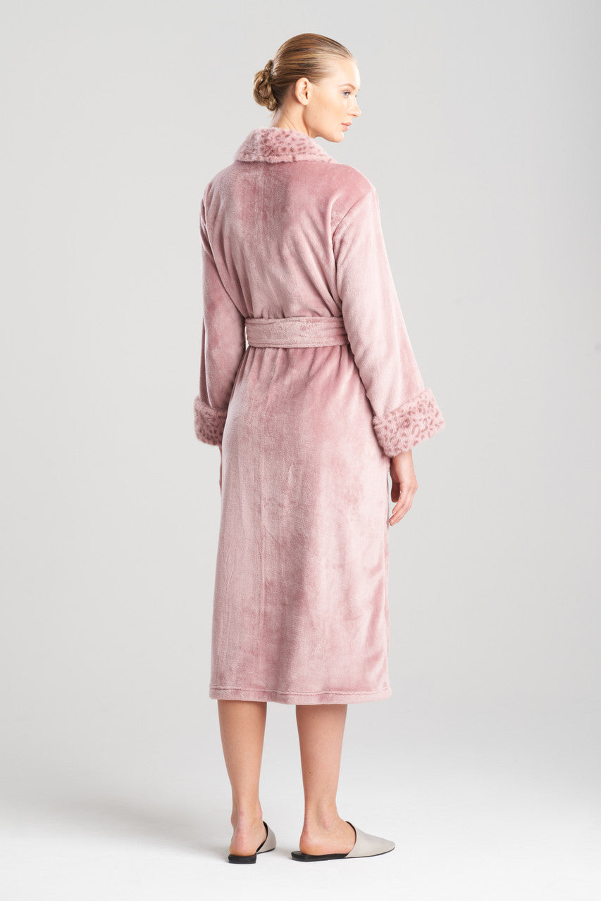 Buy Plush Lynx Robe in Nude Blush Online Nude Blush Natori
