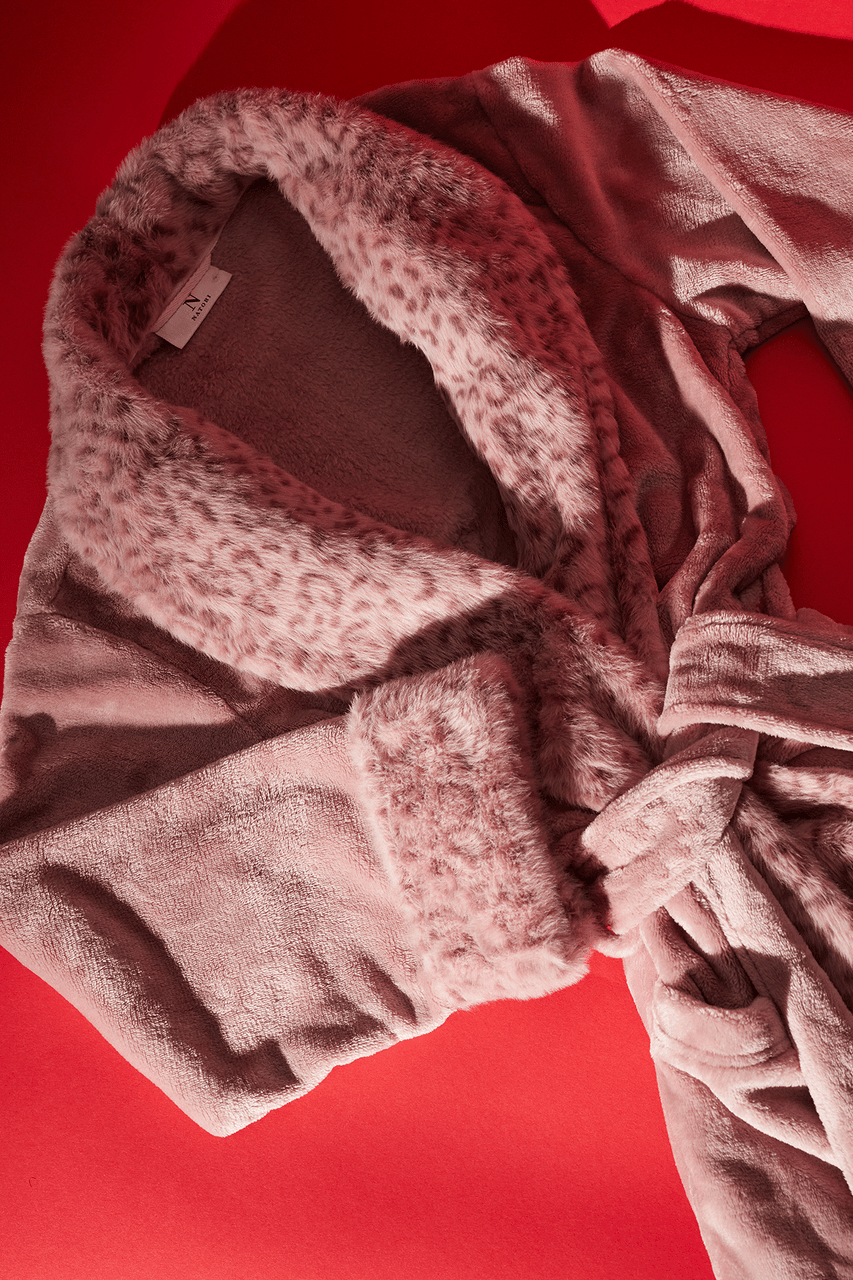Buy Plush Lynx Robe in Nude Blush Online Nude Blush Natori