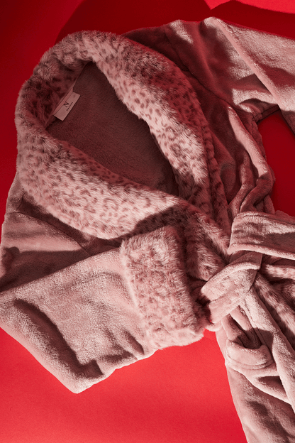 Buy Plush Lynx Robe in Nude Blush Online Nude Blush Natori