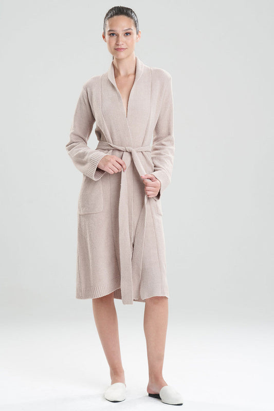 Buy Aura Solid Chenille Robe in Velvet Mink Online Velvet Mink Natori