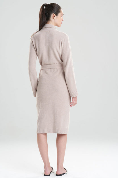 Buy Aura Solid Chenille Robe in Velvet Mink Online Velvet Mink Natori