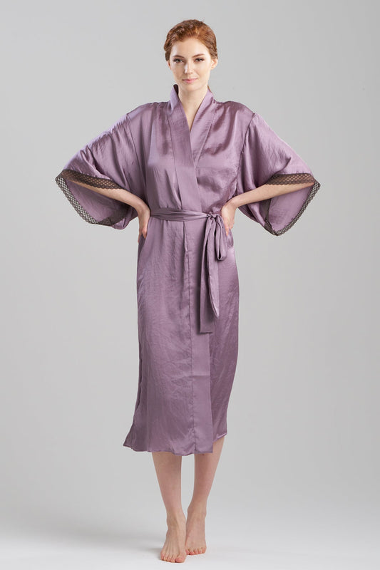 Buy Ashley Icon Lace Robe in Wisteria Online Wisteria Natori