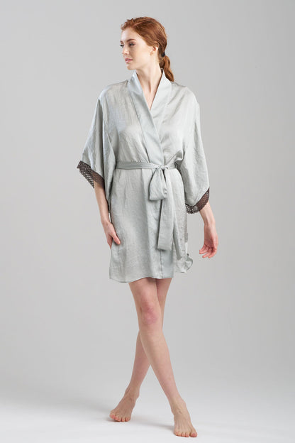Buy Ashley Icon Lace Wrap in Celadon Online Celadon Natori