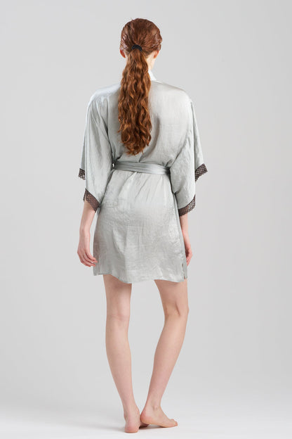 Buy Ashley Icon Lace Wrap in Celadon Online Celadon Natori