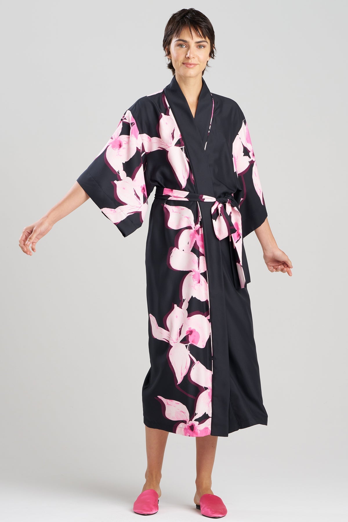 Orchida Robe Black Natori
