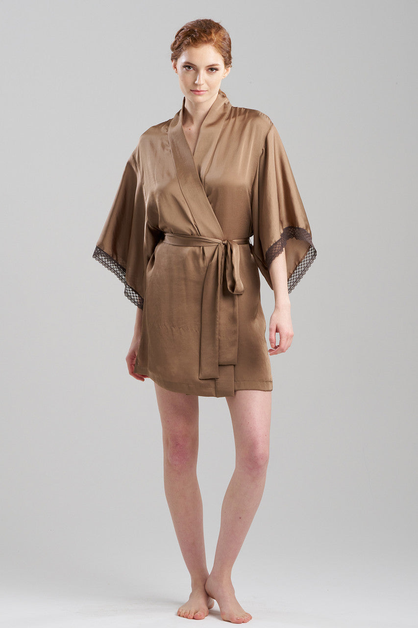 Ashley Icon Lace Wrap Latte Natori
