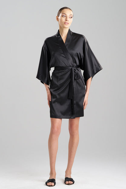 Buy Glamour Wrap in Black Online Black Natori