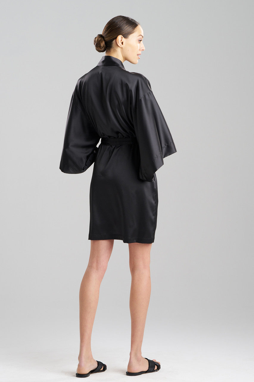 Buy Glamour Wrap in Black Online Black Natori