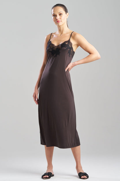 Enchant Slip Dress Espresso Natori