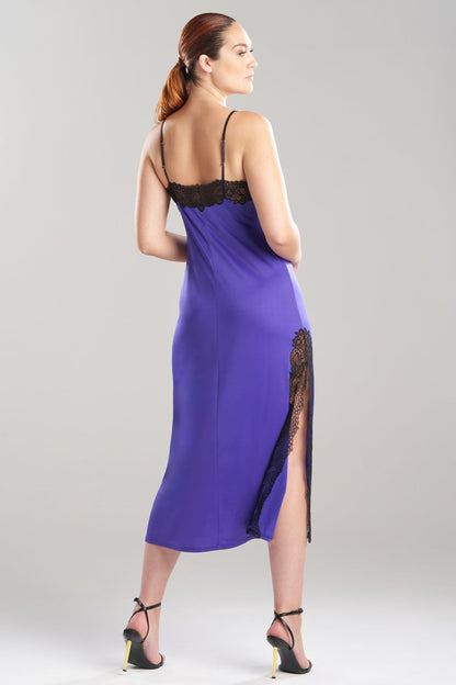 Enchant Slip Dress Blue Velvet Natori