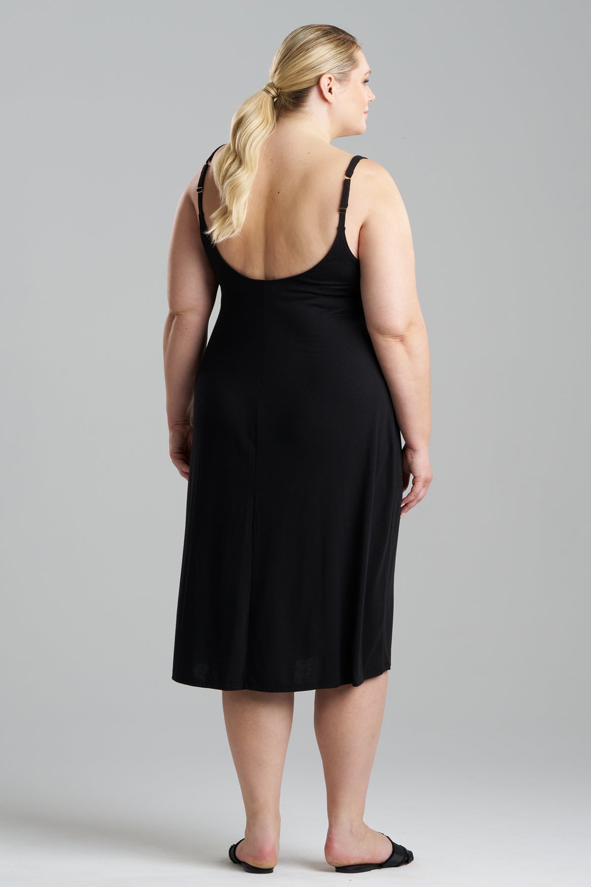 Buy Shangri-La TENCEL™ Gown in Black Online Black Natori