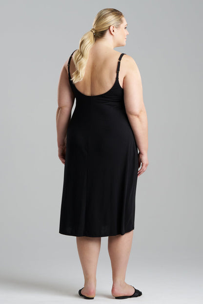 Buy Shangri-La TENCEL™ Gown in Black Online Black Natori
