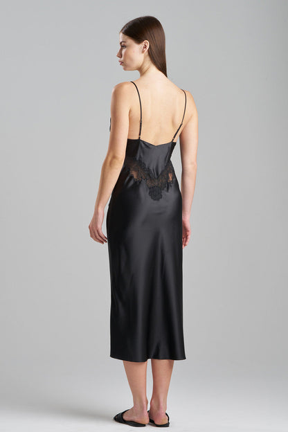 Buy Peony Glamour Gown in Black Online Black Natori