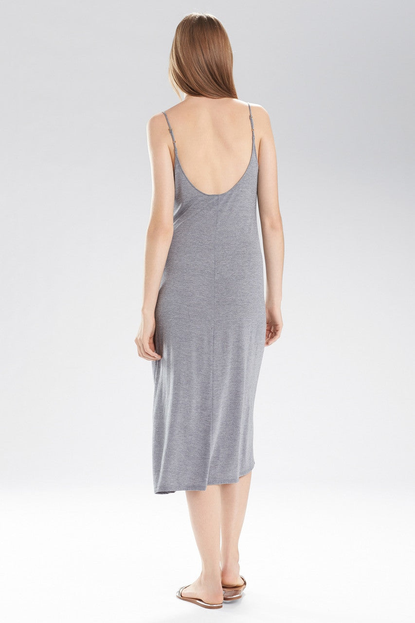Shangri-La TENCEL™ Slip Dress Heather Grey Natori