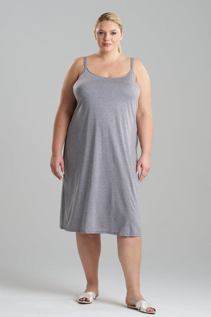 Shangri-La TENCEL™ Slip Dress Heather Grey Natori