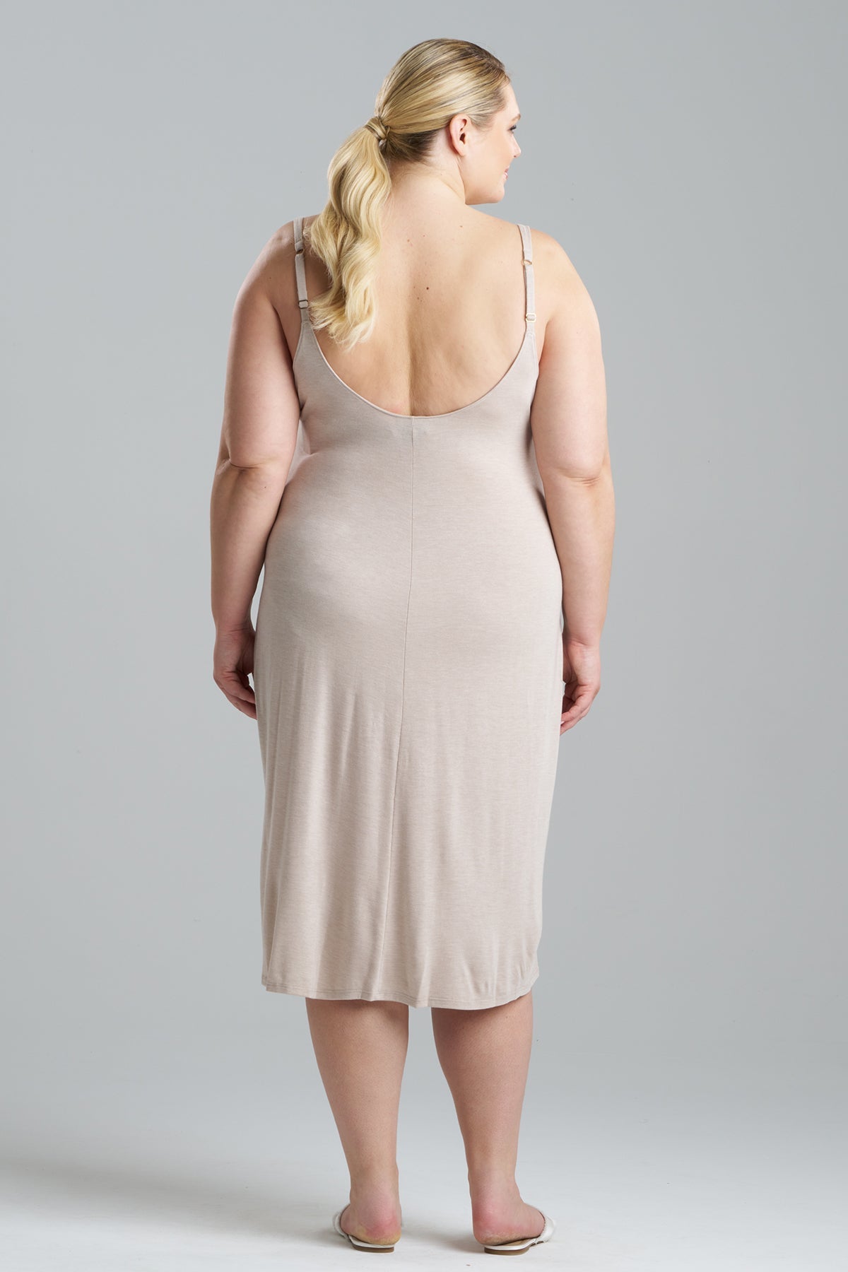 Buy Shangri-La TENCEL™ Gown in Cashmere Online Cashmere Natori