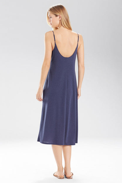 Buy Shangri-La TENCEL™ Gown in Ht Night Blue Online Ht Night Blue Natori