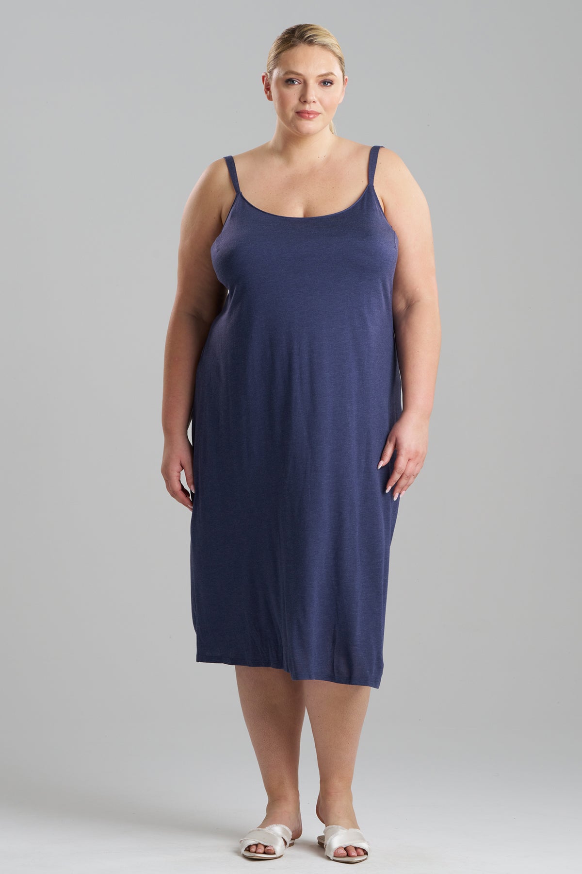 Buy Shangri-La TENCEL™ Gown in Ht Night Blue Online Ht Night Blue Natori