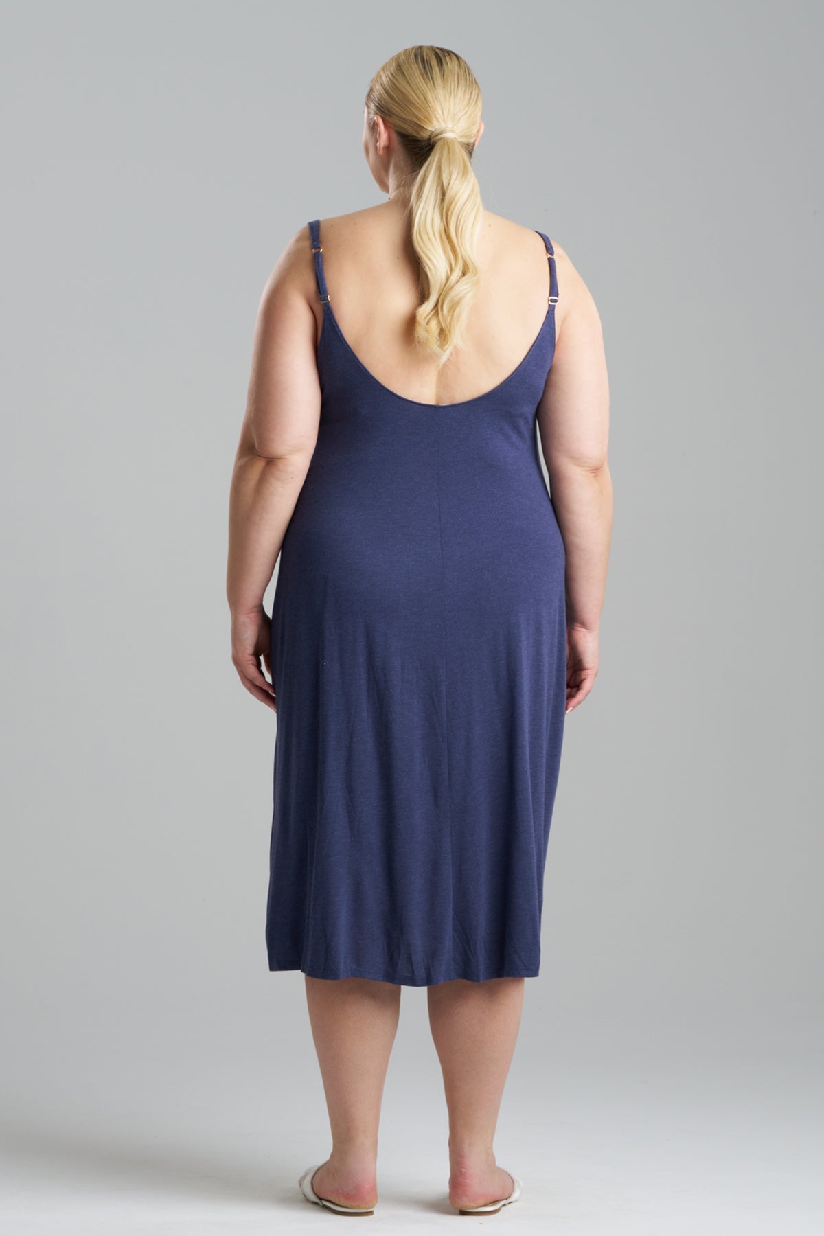 Buy Shangri-La TENCEL™ Gown in Ht Night Blue Online Ht Night Blue Natori